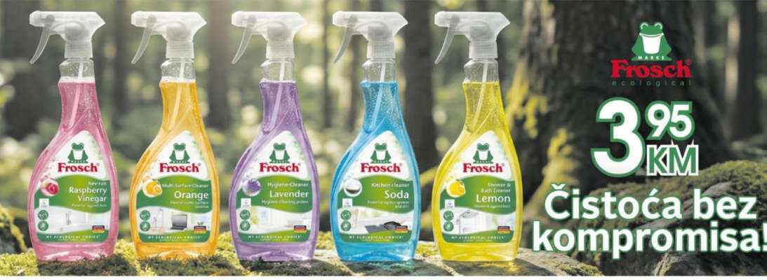 Frosch ekološki čistači