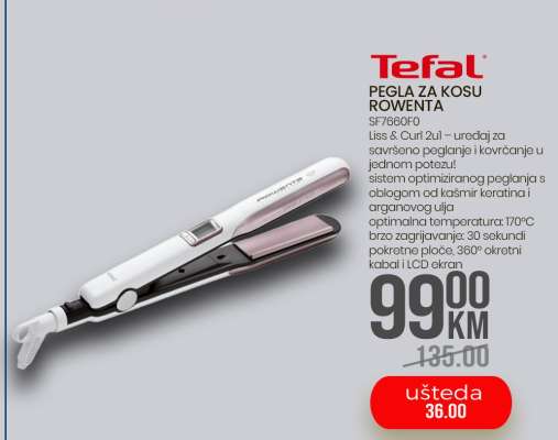Tefal PEGLA ZA KOSU ROWENTA SF7660F0