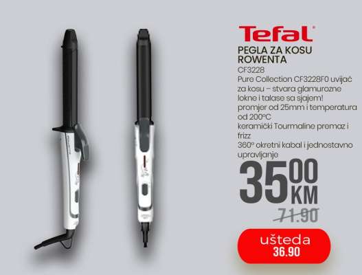 Tefal Pegla za kosu Rowenta CF3228