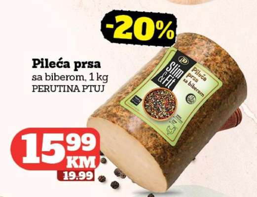 Pileća prsa sa biberom, 1 kg