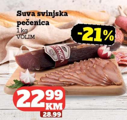 Suva svinjska pečenica