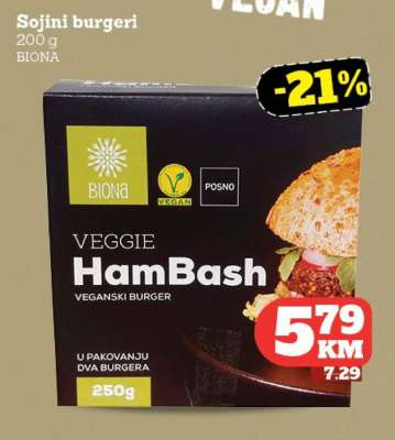 Biona Veggie HamBash