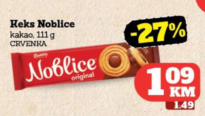 Keks Noblice