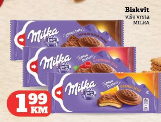 Milka Choco Dessert Biscuits