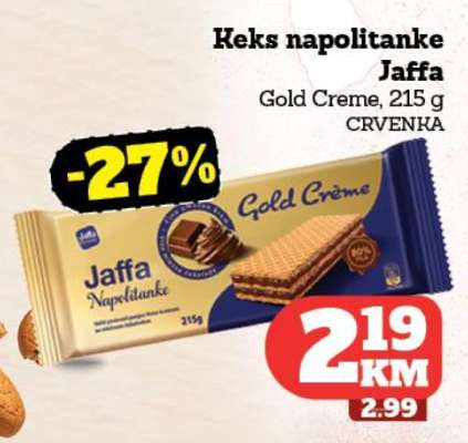 Keks napolitanke Jaffa