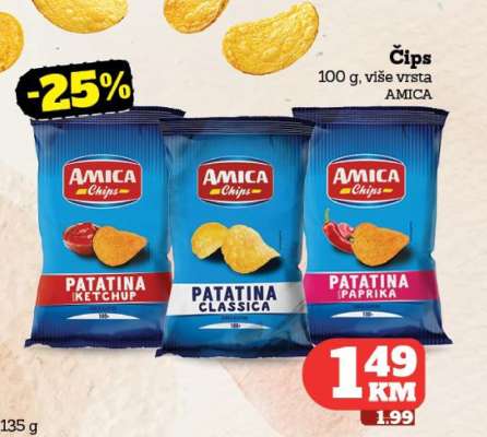 Čips AMICA