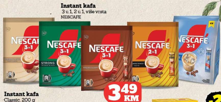 Instant káva Nescafe