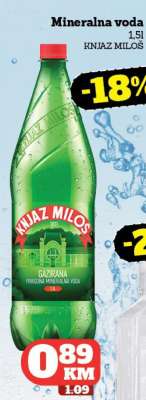 Mineralna voda Knjaz Miloš
