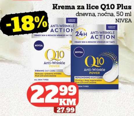 Krema za lice Q10 Plus