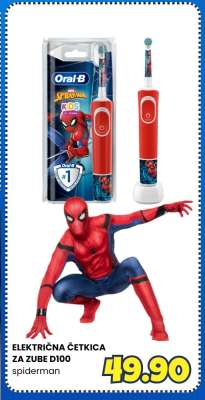 ELEKTRIČNA ČETKICA ZA ZUBE D100