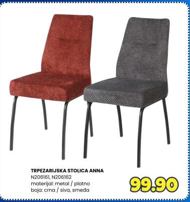 TRPEZARIJSKA STOLICA ANNA