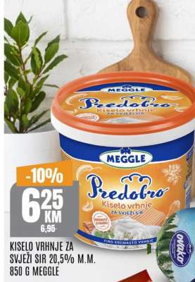 MEGGLE Kiselo vrhnje