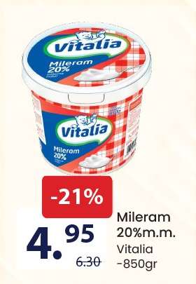 Mileram 20% m.m.