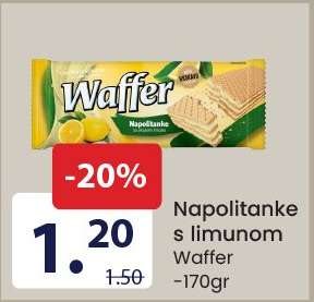Napolitanke s limunom