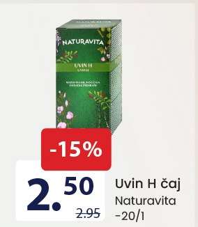 Uvin H čaj Naturavita