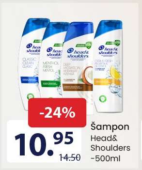 Šampon Head&Shoulders