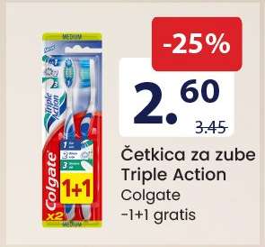 Četkica za zube Triple Action