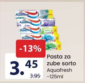Pasta za zube sorto Aquafresh
