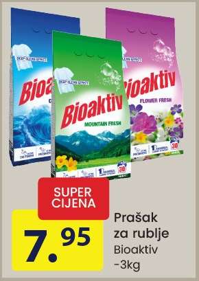 Prašak za rublje Bioaktiv