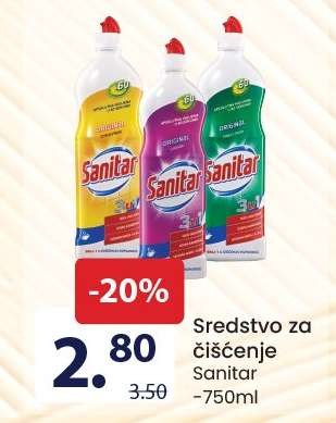 Sredstvo za čišćenje Sanitar