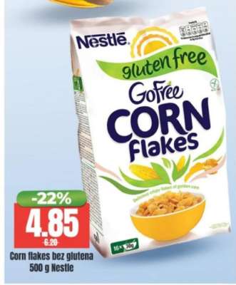 Corn flakes bez glutena