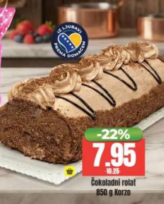 Čokoladni rolat