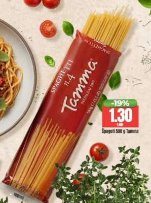 Špageti 500 g Tamma