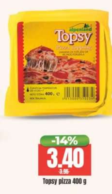 Topsy pizza 400 g
