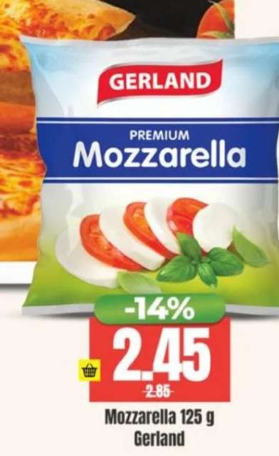 Mozzarella 125 g Gerland