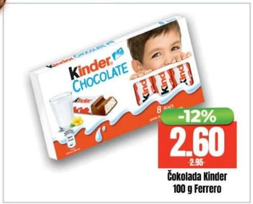 Čokolada Kinder
