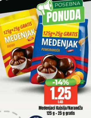 Medenjaci kajsija/narandža