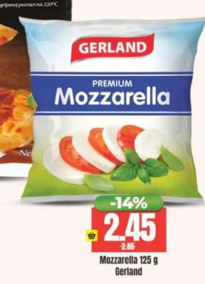 Mozzarella 125 g Gerland