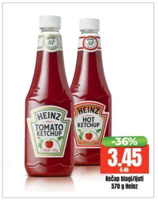 Kečap blagi/ljuti Heinz
