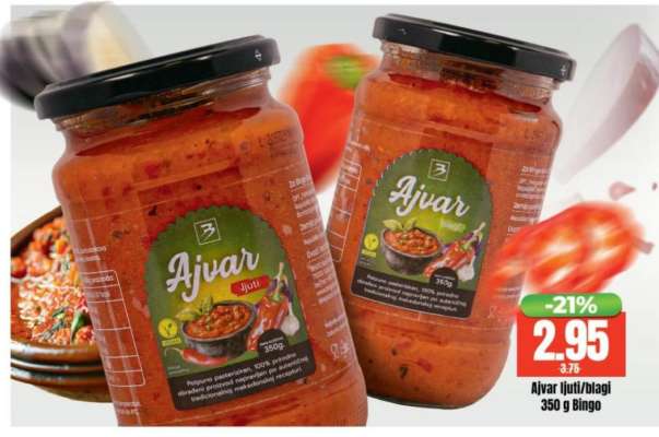 Ajvar ljuti, blagi