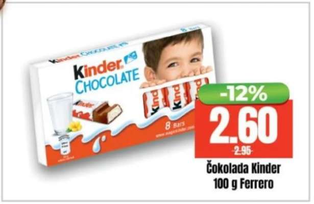 Čokolada Kinder