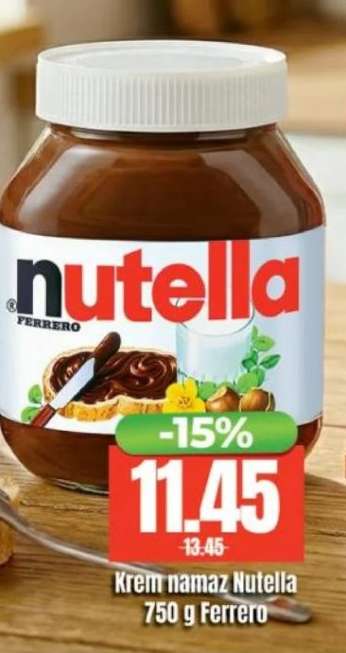 Krem namaz Nutella