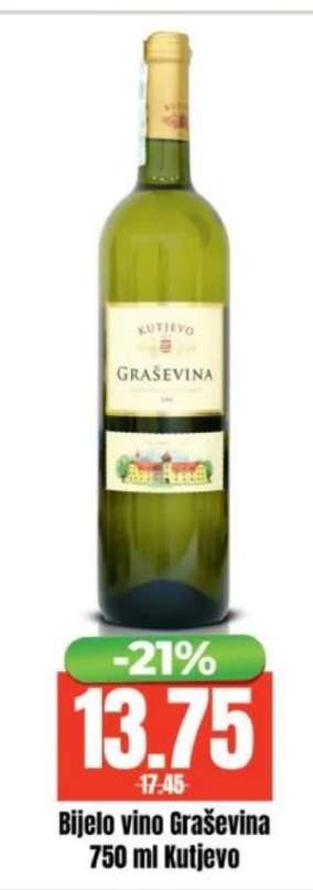 Bijelo vino Graševina