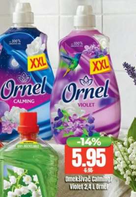 Ornel Omekšivač Calming/Violet