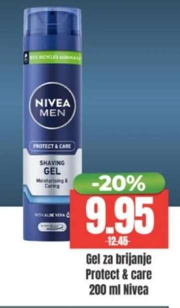 Gel za brijanje Protect&care