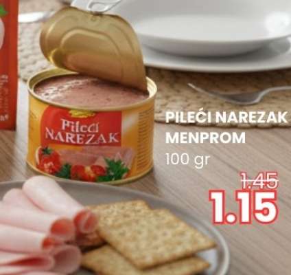 PILEĆI NAREZAK MENPROM