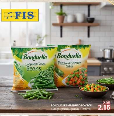 BONDUELLE SMRZNUTO POVRĆE