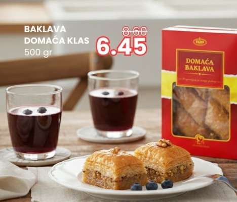 BAKLAVA DOMAĆA KLAS