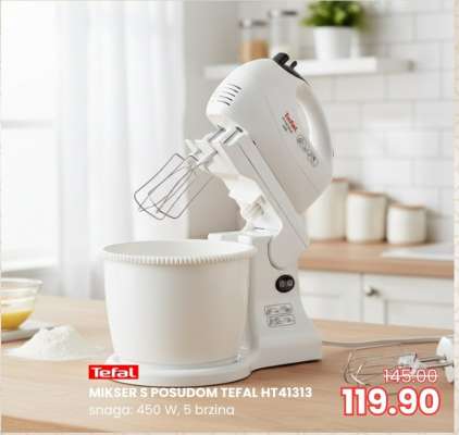 MIKSER S POSUDOM TEFAL HT41313