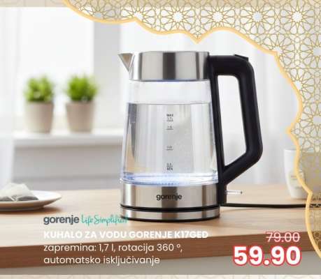 KUHALO ZA VODU GORENJE K17GED