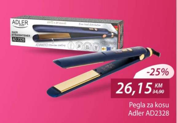 Pegla za kosu Adler AD2328