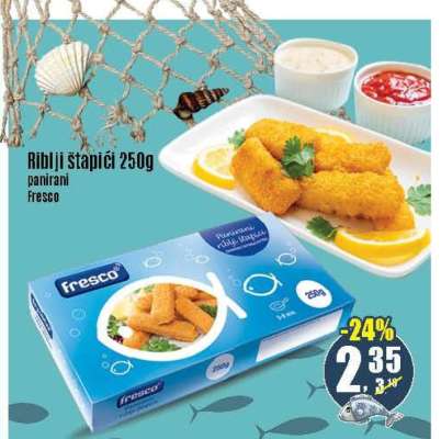 Riblji štapići 250g