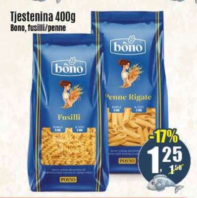Tjestenina 400g