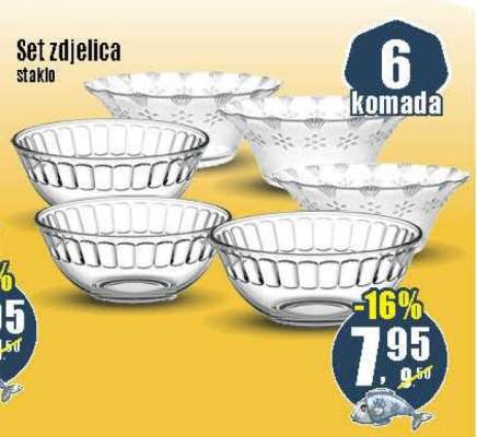 Set zdjelica