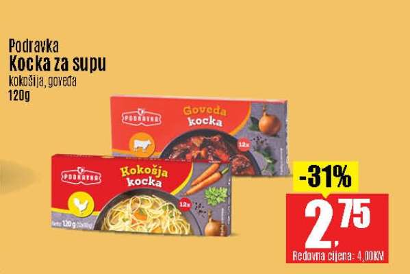 Podravka Kocka za supu