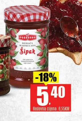 Podravka Domaća marmelada šipak